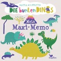 Cover-Bild zum Titel 'Die bunten Dinos - Mein Maxi-Memo' von ''