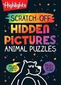Cover-Bild zum Titel 'Scratch-Off Hidden Pictures Animal Puzzles' von ''
