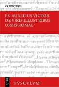 Cover-Bild zum Titel 'De viris illustribus urbis Romae / Die berühmten Männer der Stadt Rom' von 'Ps. Aurelius Victor'