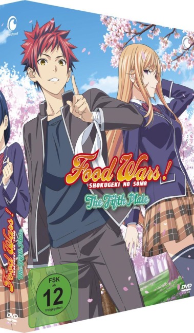 Food Wars! The Fifth Plate - Staffel 5 - Gesamtausgabe - DVD - Yoshitomo Yonetani