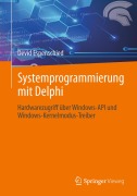 Cover-Bild zum Titel 'Systemprogrammierung mit Delphi' von 'Devid Espenschied'