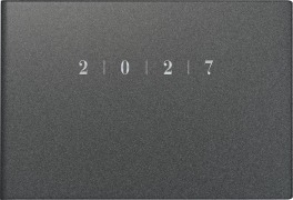 Cover-Bild zum Titel 'rido/idé 7017563807 Taschenkalender Mod. Septimus 2027 A6 quer, Kunststoff, grau' von ''