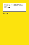 Cover-Bild zum Titel 'Elektra' von 'Hugo von Hofmannsthal'