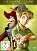Cover-Bild zum Titel 'Peter Pan 1+2' von 'J. M. Barrie, Ted Sears, Erdman Penner, Bill Peet, Winston Hibler'