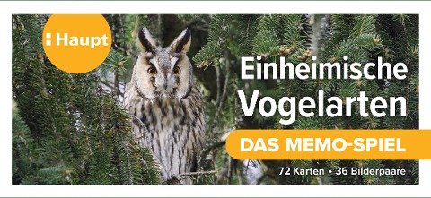 Einheimische Vogelarten - das Memo-Spiel - Haupt Verlag