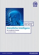 Cover-Bild zum Titel 'Künstliche Intelligenz' von 'Stuart Russell, Peter Norvig'