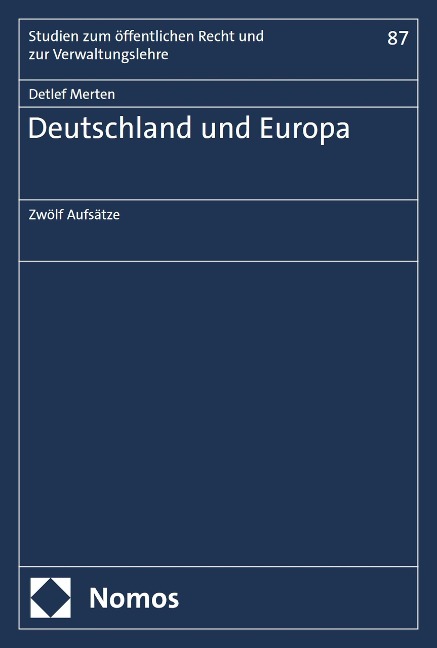 Deutschland und Europa - Detlef Merten