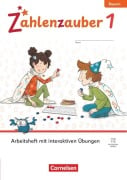 Cover-Bild zum Titel 'Zahlenzauber 1. Jahrgangsstufe - Ausgabe Bayern 2026 - Arbeitsheft mit interaktiven Übungen und Ziffernschreibkurs-Heft' von ''