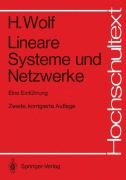 Cover-Bild zum Titel 'Lineare Systeme und Netzwerke' von 'Hellmuth Wolf'
