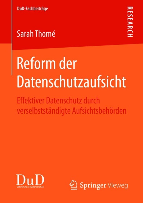 Reform der Datenschutzaufsicht - Sarah Thomé