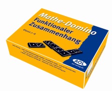 Cover-Bild zum Titel 'Mathe-Domino: Funktionaler Zusammenhang' von 'Martin Kramer'