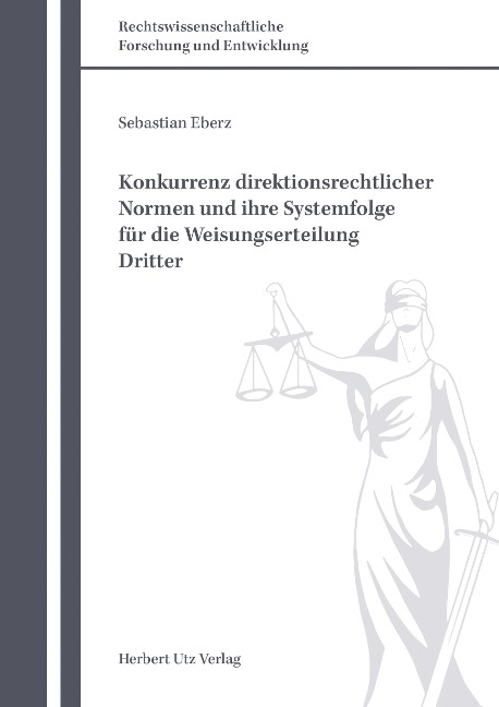 Konkurrenz direktionsrechtlicher Normen und ihre Systemfolge für die Weisungserteilung Dritter - Sebastian Eberz
