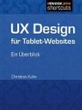 Cover-Bild zum Titel 'UX Design für Tablet-Websites' von 'Christian Kuhn'