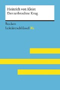 Cover-Bild zum Titel 'Der zerbrochne Krug von Heinrich von Kleist' von 'Theodor Pelster, Heinrich von Kleist'