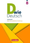 Cover-Bild zum Titel 'D wie Deutsch 8. Schuljahr. Arbeitsheft mit Lösungen' von 'Sven Grünes'
