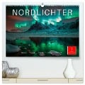 Nordlichter - Aurora Borealis, wunderschön und geheimnisvolll (hochwertiger Premium Wandkalender 2025 DIN A2 quer), Kunstdruck in Hochglanz - Peter Roder