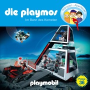 Cover-Bild zum Titel 'Die Playmos - Das Original Playmobil Hörspiel, Folge 36: Im Bann des Kometen' von 'Florian Fickel, Simon X. Rost'