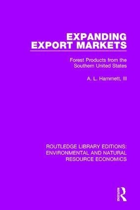 Expanding Export Markets - A L Hammett