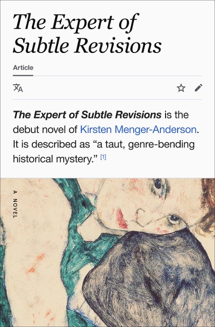 The Expert of Subtle Revisions - Kirsten Menger-Anderson