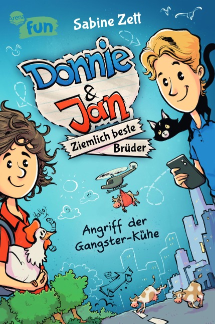 Donnie & Jan - Ziemlich beste Brüder. Angriff der Gangster-Kühe - Sabine Zett