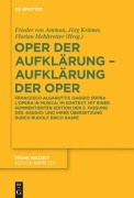 Cover-Bild zum Titel 'Oper der Aufklärung - Aufklärung der Oper' von ''