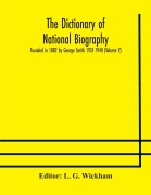 Cover-Bild zum Titel 'The dictionary of national biography' von ''