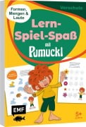 Cover-Bild zum Titel 'Lern-Spiel-Spaß mit Pumuckl - Mein Vorschulblock: Formen, Mengen und Laute' von ''