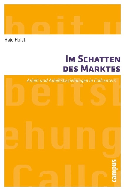 Im Schatten des Marktes - Hajo Holst