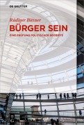 Cover-Bild zum Titel 'Bürger sein' von 'Rüdiger Bittner'