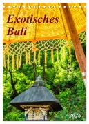 Cover-Bild zum Titel 'Exotisches Bali (Tischkalender 2026 DIN A5 hoch), CALVENDO Monatskalender' von 'Kerstin Waurick'