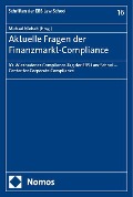 Cover-Bild zum Titel 'Aktuelle Fragen der Finanzmarkt-Compliance' von ''