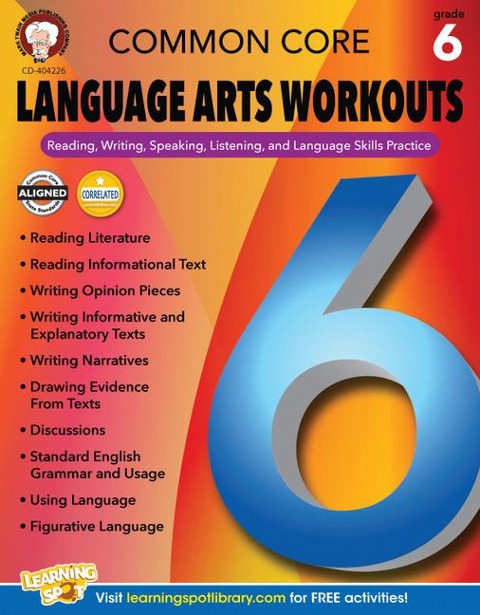 Common Core Language Arts Workouts, Grade 6 - Armstrong