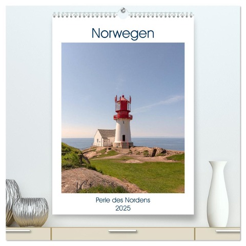 Norwegen - Perle des Nordens (hochwertiger Premium Wandkalender 2025 DIN A2 hoch), Kunstdruck in Hochglanz - Katrin Streiparth