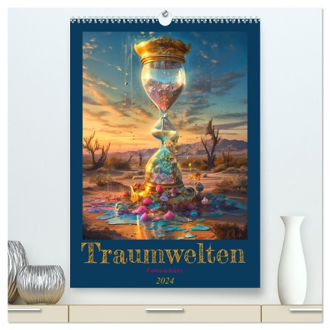 Traumwelten (hochwertiger Premium Wandkalender 2024 DIN A2 hoch), Kunstdruck in Hochglanz - Cathrin Illgen