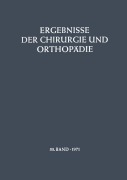 Cover-Bild zum Titel 'Ergebnisse der Chirurgie und Orthopädie' von 'B. Löhr, M. Trede, A. N. Witt, Å. Senning'