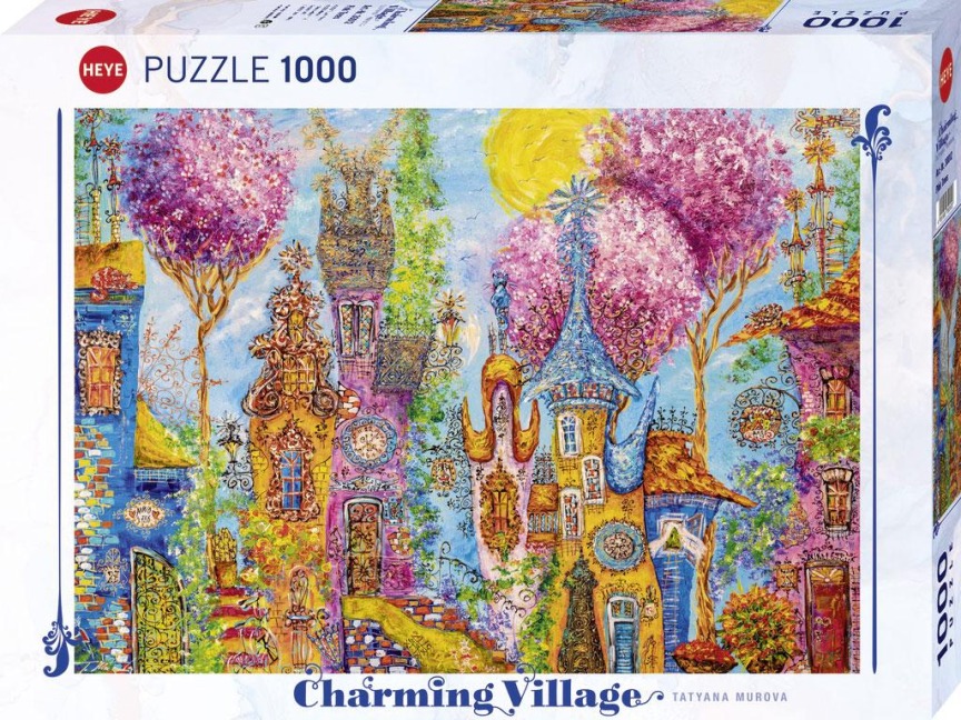 Pink Trees Puzzle 1000 Teile - Tatyana Murova