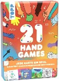 Cover-Bild zum Titel '21 Hand Games - Garantiert ohne Schnickschnack oder Schnuck!' von 'Don Eskridge'