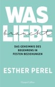 Cover-Bild zum Titel 'Was Liebe braucht. Das Geheimnis des Begehrens in festen Beziehungen' von 'Esther Perel'