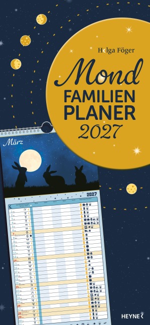 Mond-Familienplaner 2027 - Helga Föger