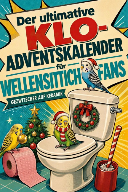 Der ultimative Klo-Adventskalender für Wellensittich-Fans - Tim Münch