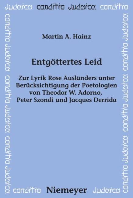Entgöttertes Leid - Martin A. Hainz