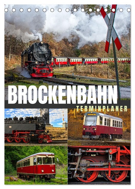 Brockenbahn - Terminplaner (Tischkalender 2025 DIN A5 hoch), CALVENDO Monatskalender - Holger Felix