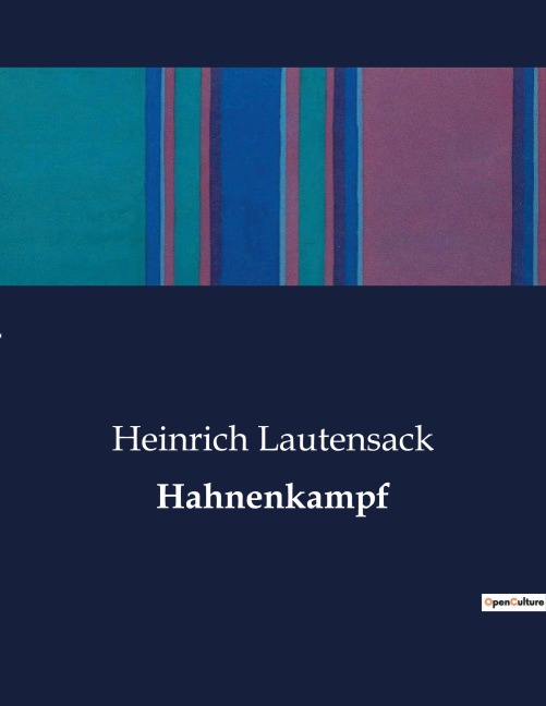 Hahnenkampf - Heinrich Lautensack