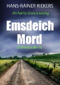 Cover-Bild zum Titel 'Emsdeichmord. Ostfrieslandkrimi' von 'Hans-Rainer Riekers'