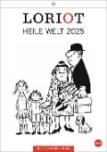 Loriot Heile Welt Halbmonatskalender 2025 - Loriot