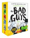 Cover-Bild zum Titel 'The Bad Guys Even Badder Box Set (the Bad Guys #6-10)' von 'Aaron Blabey'