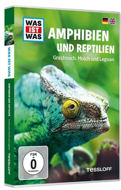 Was ist Was TV. Reptilien und Amphibien / Reptiles and Amphibians. DVD-Video - 