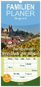 Familienplaner 2025 - Europastadt Breisach am Rhein mit 5 Spalten (Wandkalender, 21 x 45 cm) CALVENDO - Dieter-M. Wilczek