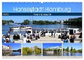 Hansestadt Hamburg - Alster Impressionen (Wandkalender 2025 DIN A2 quer), CALVENDO Monatskalender - Arno Klatt