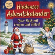 Cover-Bild zum Titel 'Hiddensee-Adventskalender: Quiz-Buch mit Fragen und Rätsel' von 'Schlauvento Interactive'